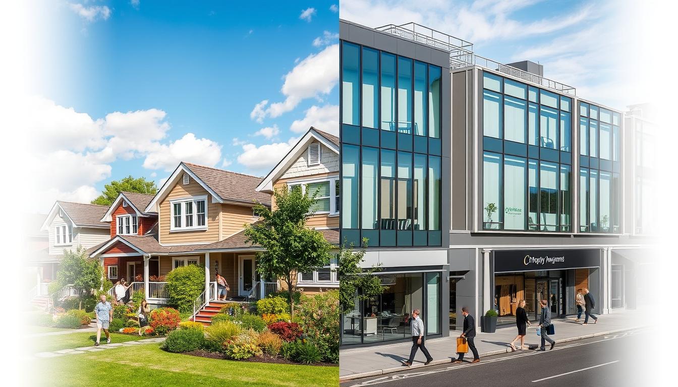 Residential vs Commercial Property