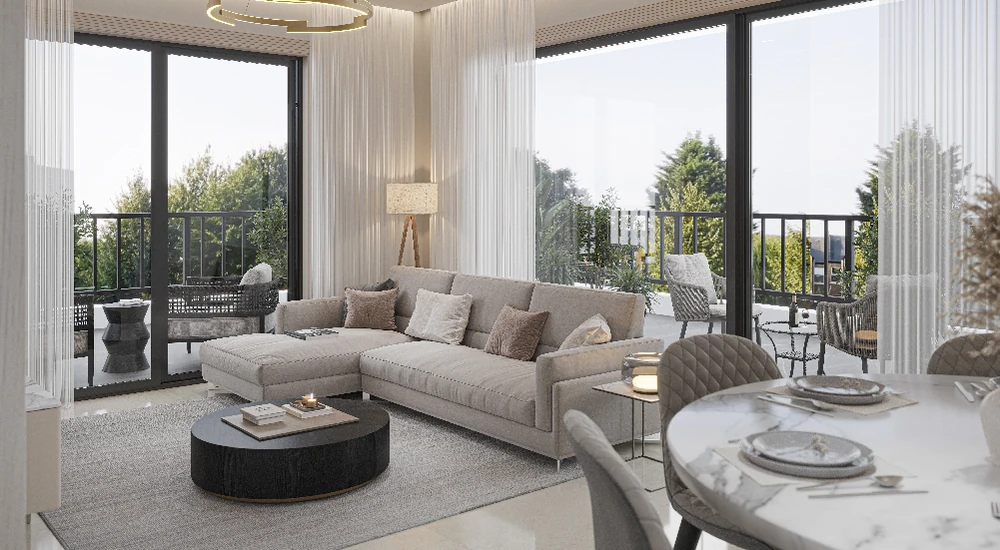 Sobha Altus Sector 106 – Price, Location Ultra Luxury Residences 13 L-shaped-Dining-Room-and-Family-Lounge