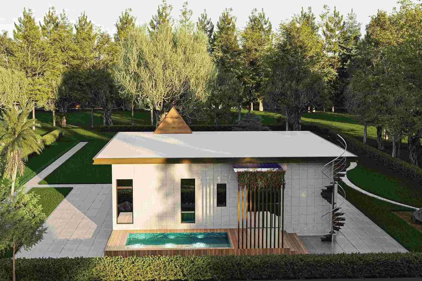 Whispering Woods Farmhouse G1