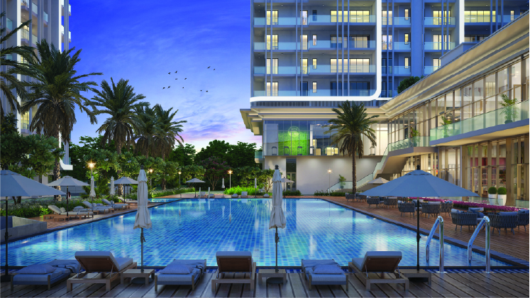 Delphine By Central Park Sector 104 | Luxury Residences 3 Central Park Delphine Pool
